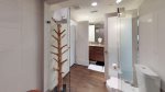 Master bathroom with large walk in shower 